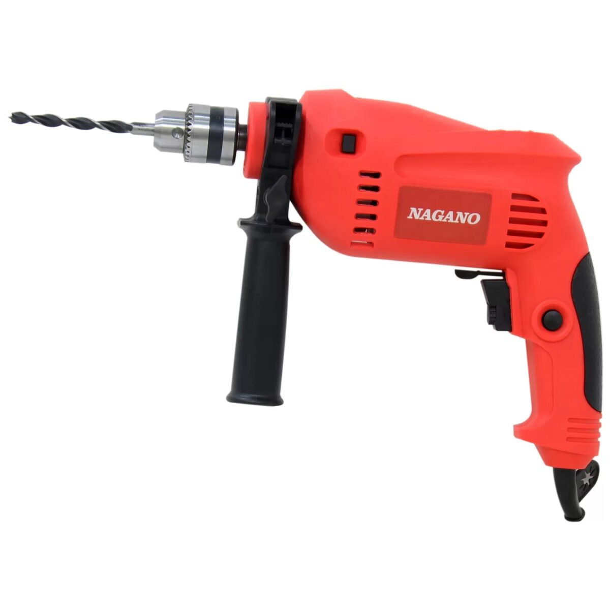 Furadeira Parafusadeira de Impacto 3/8 Pol 1.5-10mm 500W com Maleta e Acessórios - Imagem 1