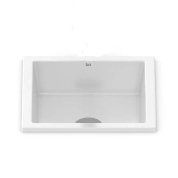 Cuba Sobrepor ou Embutir Roca Óptica branco 33cm