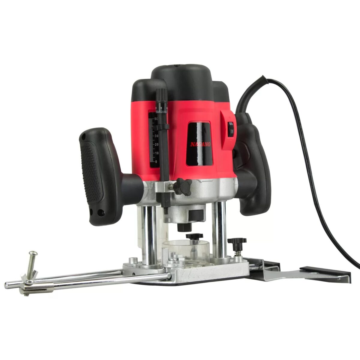 Tupia Laminadora de Coluna 1200W 6000 a 30000 rpm Pinças de 6mm e 8mm 60hz - Imagem 3