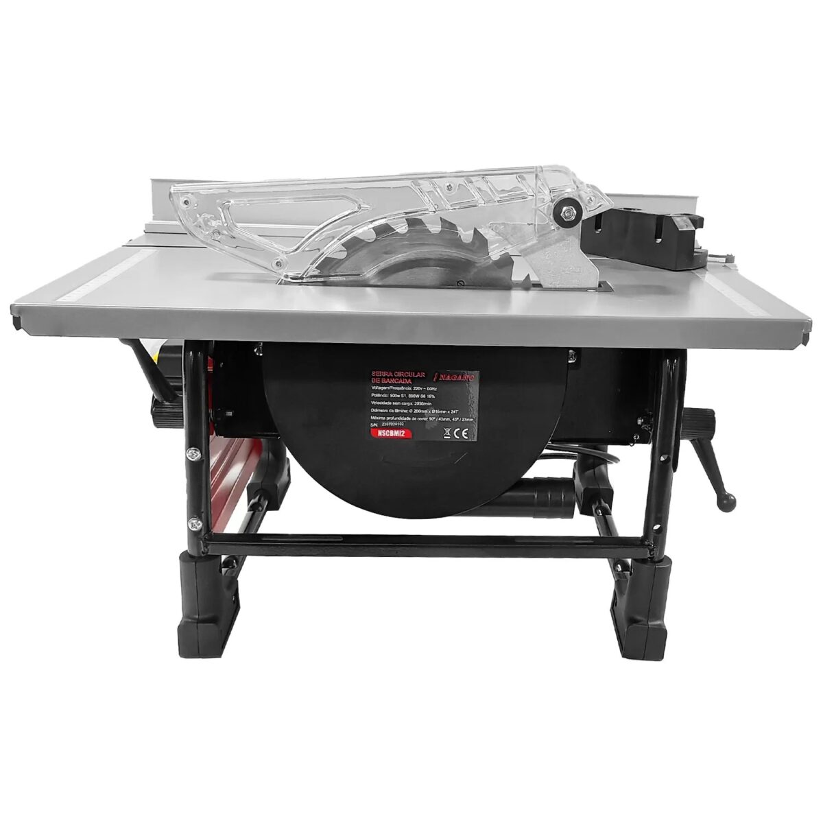 Serra Circular de Bancada 8 Pol 800w com Motor de Indução - Imagem 3
