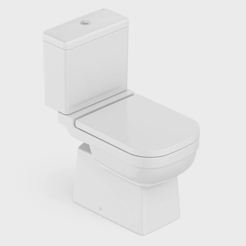 Kit Vaso Sanitário com Caixa Acoplada e Assento Soft Fechar Elite Celite