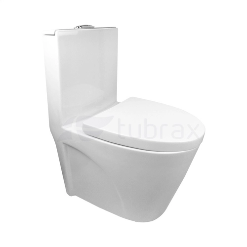 Vaso Sanitário Monobloco Completo – Caixa Acoplada Privada modelo Unio Tubrax