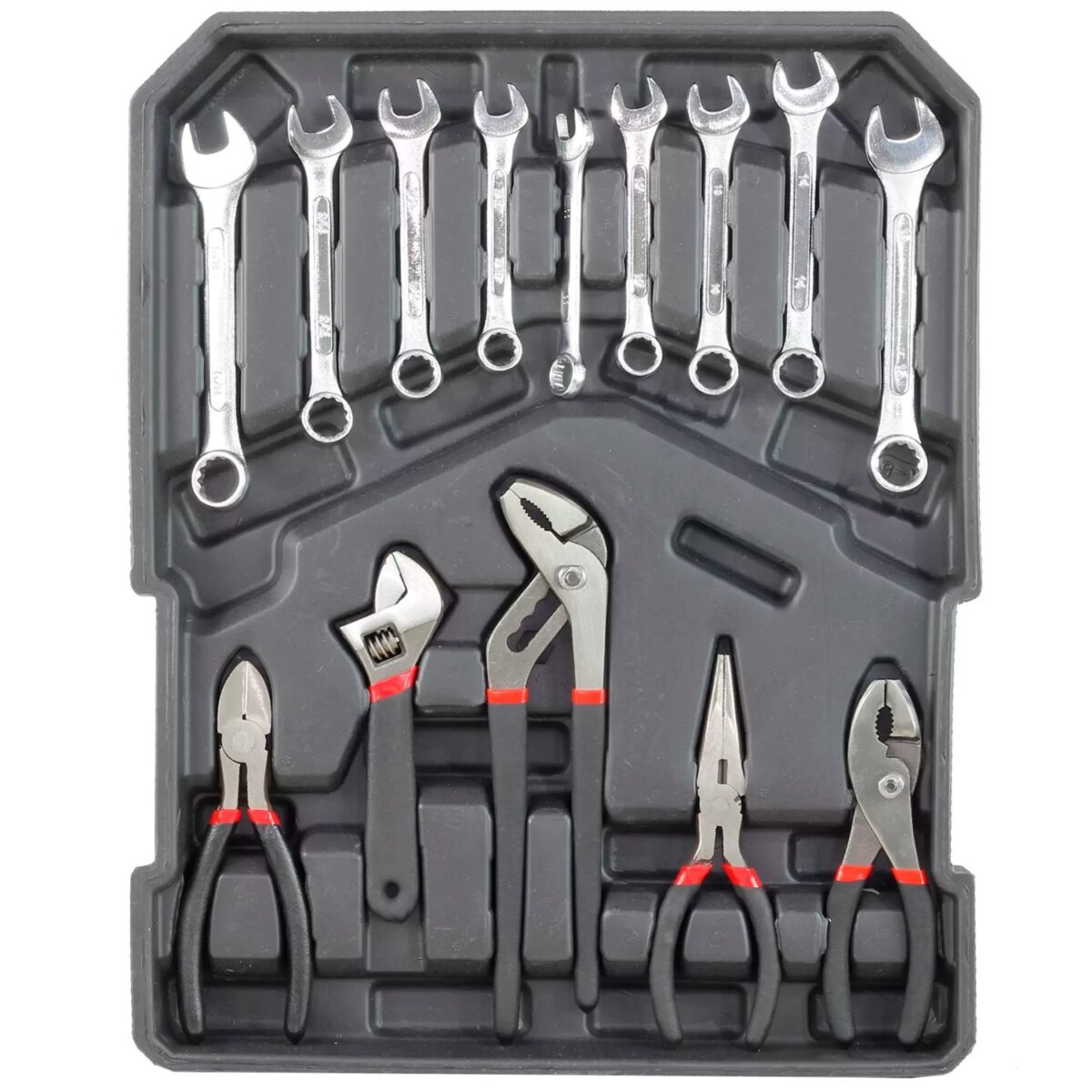Kit Maleta de Ferramentas 184 Peças Cromo Vanadium com Rodas – Nagano - Imagem 2