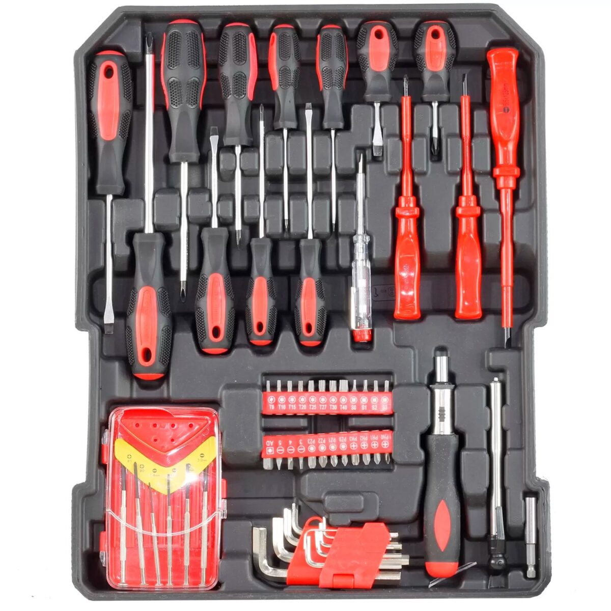 Kit Maleta de Ferramentas 184 Peças Cromo Vanadium com Rodas – Nagano - Imagem 3