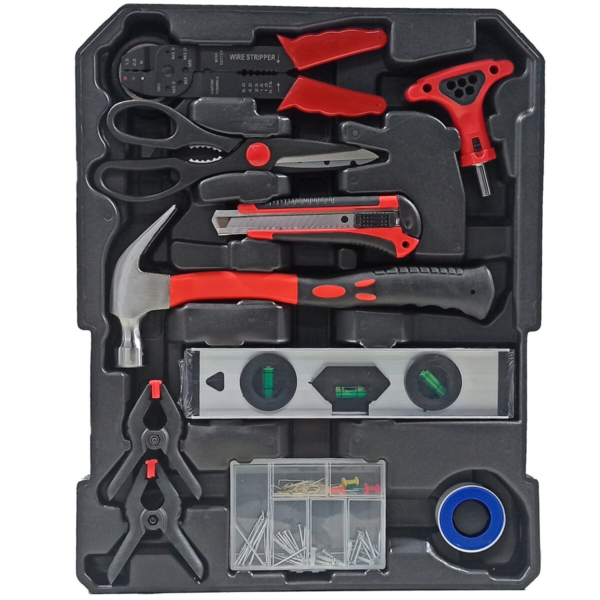 Kit Maleta de Ferramentas 184 Peças Cromo Vanadium com Rodas – Nagano - Imagem 5